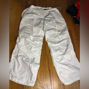Women’s drawstring White  Pants